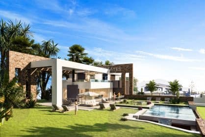 Venta de villa contemporánea con espectaculares vistas al mar en construcción en La Paloma 